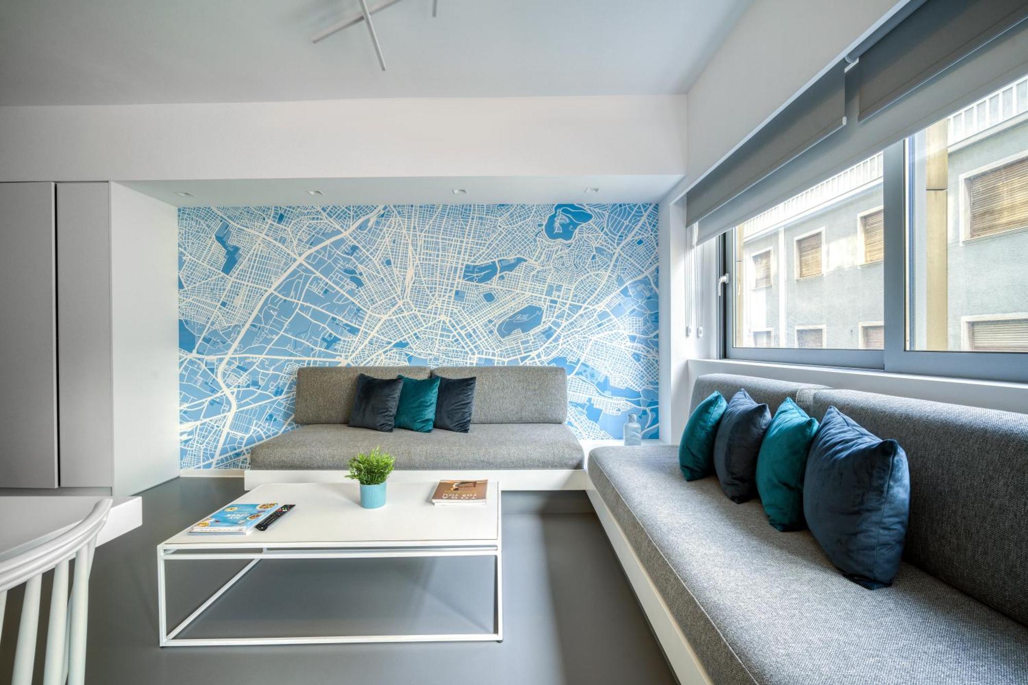 Athens Color Cube Apartamento Quarto foto