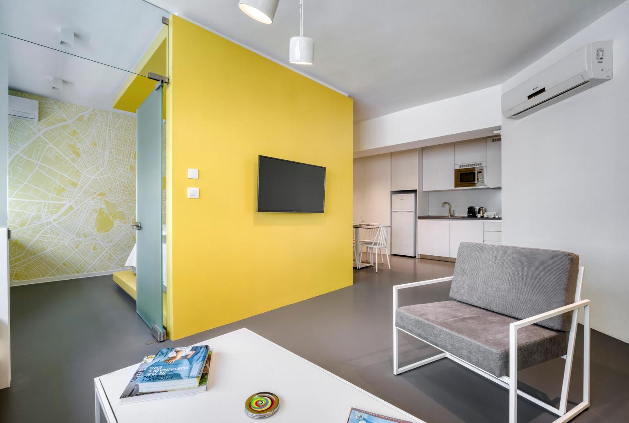Athens Color Cube Apartamento Quarto foto